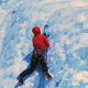 Image for article titled Climbing Quebec’s Frozen Waterfalls